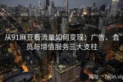 从91麻豆看流量如何变现：广告、会员与增值服务三大支柱