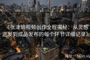 《张津瑜视频创作全程揭秘：从灵感迸发到成品发布的每个环节详细记录》