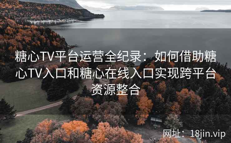 糖心TV平台运营全纪录：如何借助糖心TV入口和糖心在线入口实现跨平台资源整合